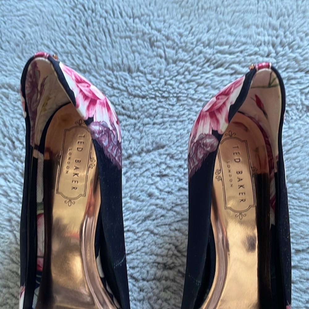 ted baker floral pumps heels - Picture 9 of 14